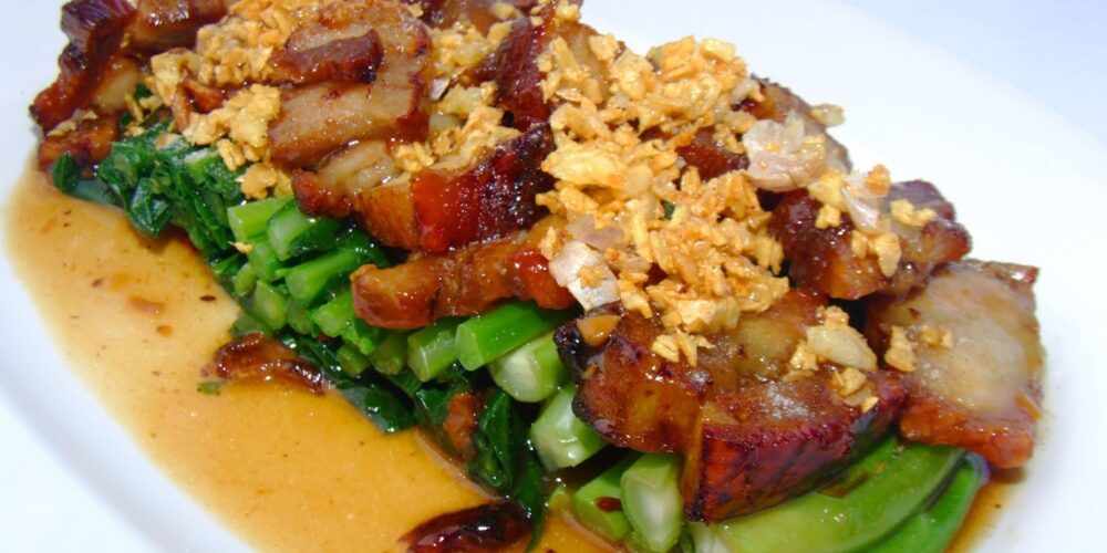 Golden pork belly